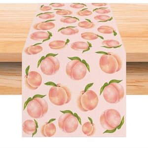 Peach Table Runner